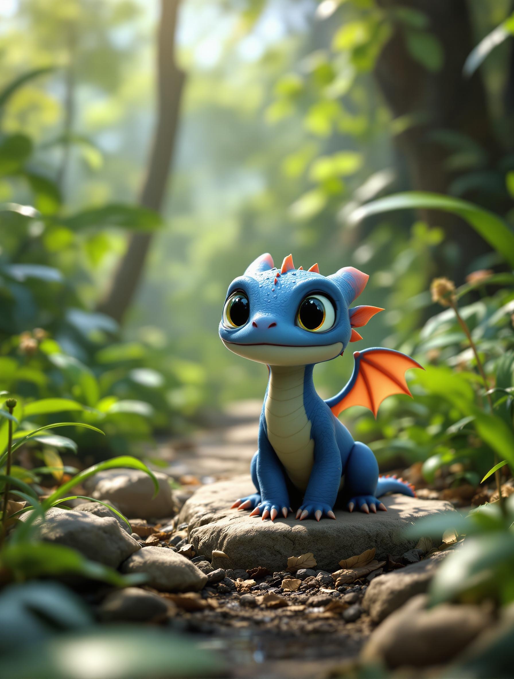 tiny little dragon